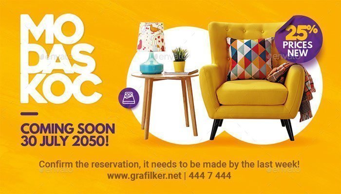 Furniture Business Card Templates