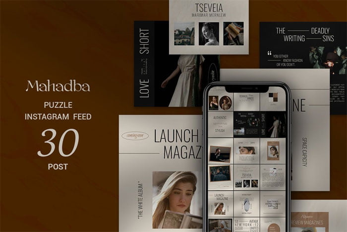 Mahadba Puzzle Instagram Feed