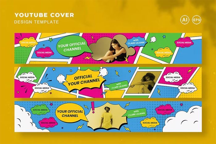 Pop Art Youtube Cover