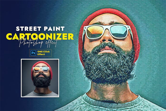 Street Paint Cartoonizer
