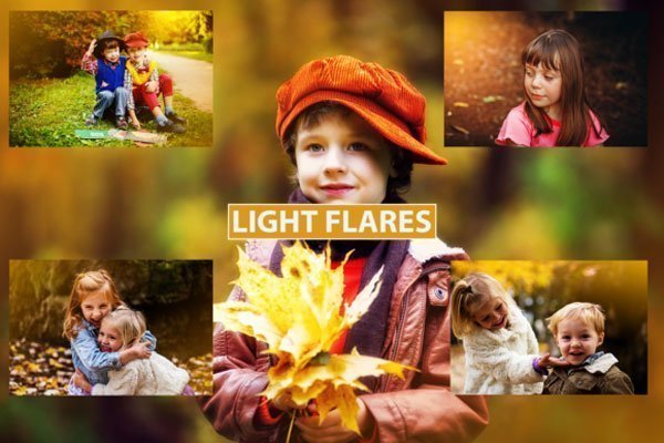 Summer Overlays Light Leaks