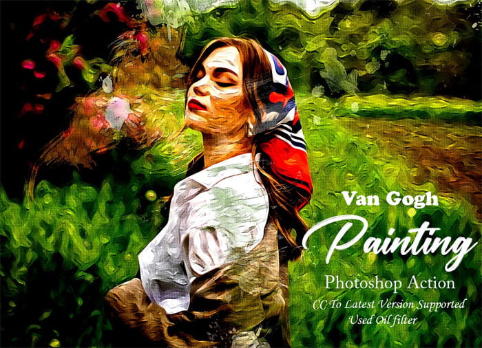 Van Gogh Painting Action