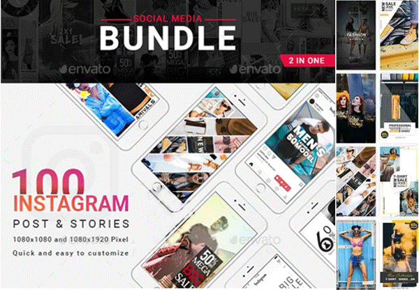 100 Instagram Bundle