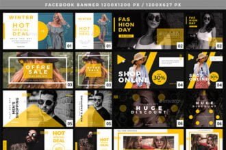 50 Facebook Multipurpose Banners