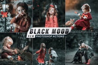 Black Moody Life Styles Actions