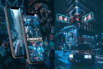 Blue Cinematic Street Presets ( Mobile & Desktop )