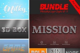 Bundle Photoshop Layer Style V.7