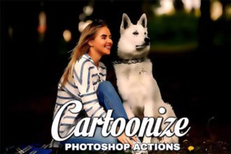 Cartoonize Photoshop Action