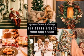 Christmas Photoshop Action Preset