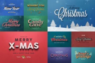 Christmas Text Effects V.1