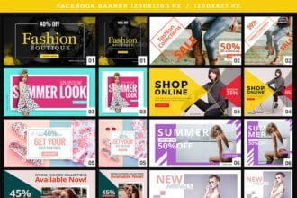 Facebook & Instagram Fashion Banners