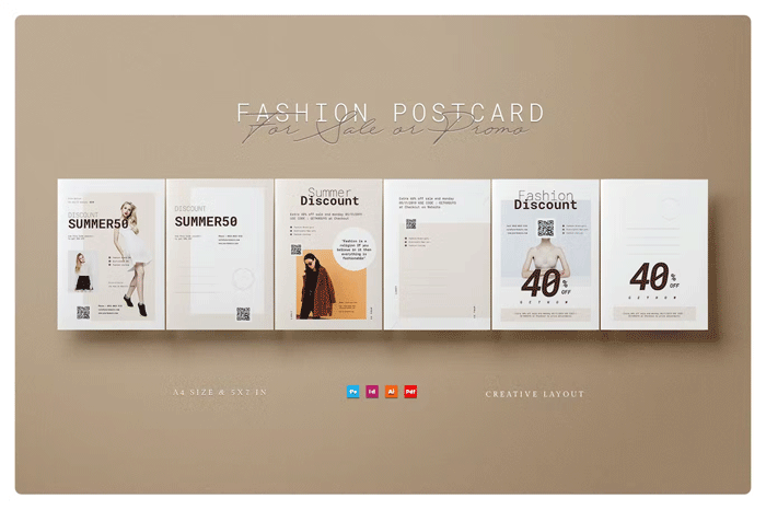 Fashion Postcard
