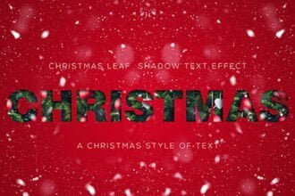 Christmas Text Effect