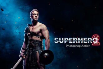 SuperHero 2 Photoshop Action