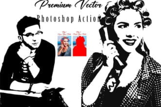 Premium Vector Photoshop Action