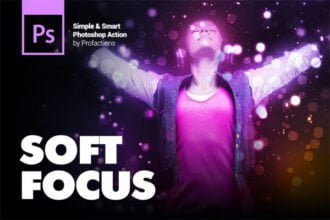 Soft Focus Photoshop Action