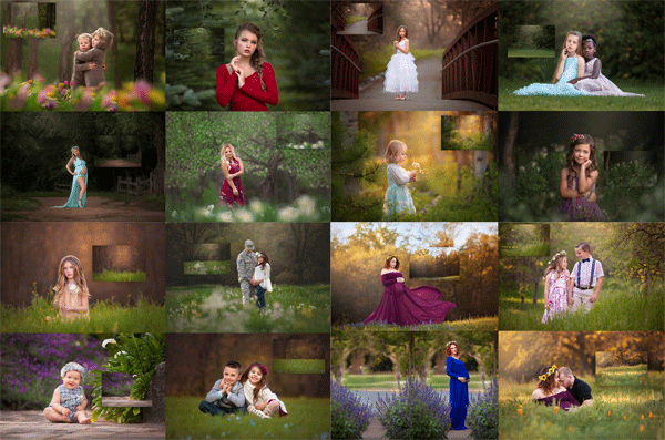 Spring Digital Background