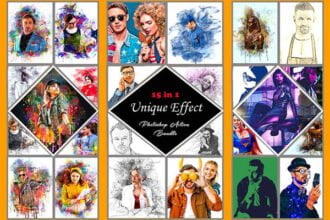 Unique Effect PS Action Bundle