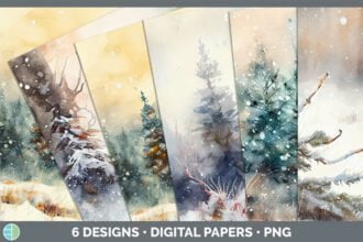 Winter Elk Backgrounds
