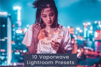 10 Vaporwave Lightroom Presets