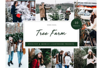 10 x Lightroom Presets Tree Farm Presets