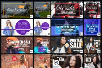 25 Facebook & Instagram Multipurpose Banners
