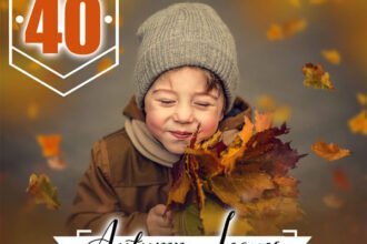 40 Autumn Leaves Overlays
