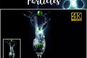 4K Particles Photo Overlays