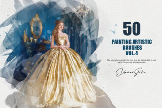 50 Painting Artistic Brushes V.4