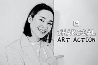 Art Action With Charcoal