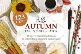 Autumn Mockup Scene Creator