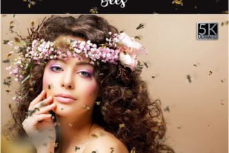Bees Png Overlay