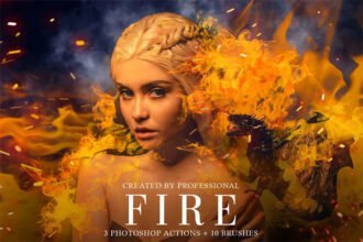 Fire Actions Photoshop
