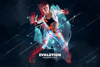 Evolution Photoshop Action