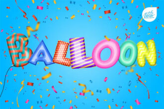 Foil Balloon Text Effect Action