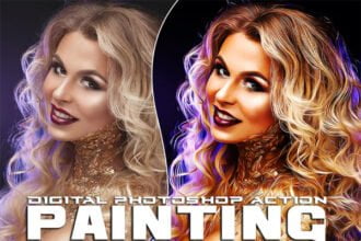 Paint Photoshop Action