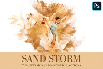 Photoshop Actions Sand Storm