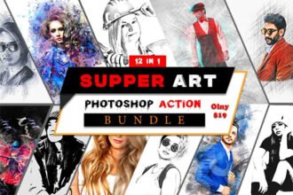 Supper Art Action Bundle