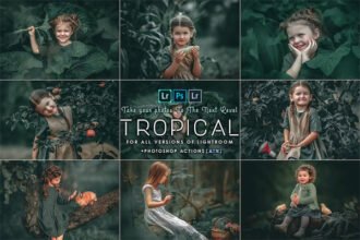 Tropical (Photoshop Actions and Presets)