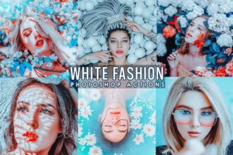 White Fashion Photoshop Actions