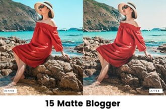 15 Matte Blogger Lightroom Presets
