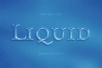 Aquatic Text Effect