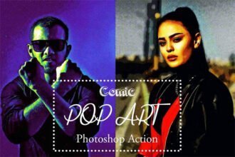 Comic Pop Art Photoshop Action