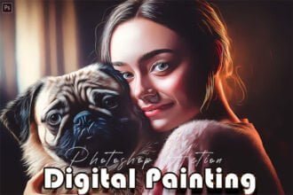 Digital Painting Photoshop Action