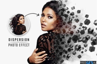 Dispersion Photo Effect with Cubes