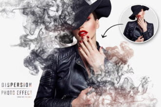 Dispersion Smoke and Dust Photo Effect