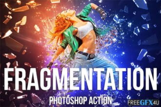 Fragmentation Broken Glass Action