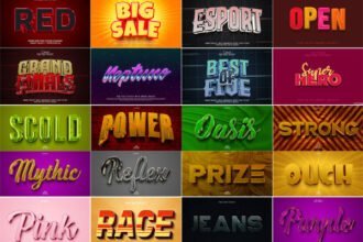 PSD Style Text Effects