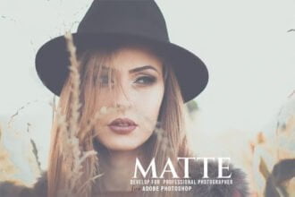 Matte Photoshop Action (v2)