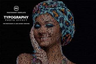 Typography Photo Effect